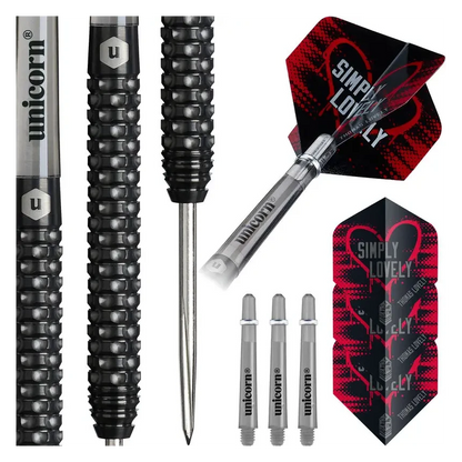 Unicorn Contender Thomas Lovely 90% Tungsten Steel Tip Darts