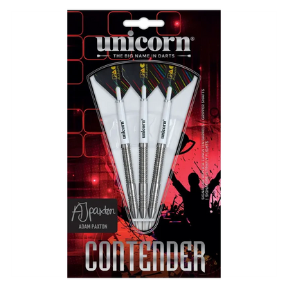 Unicorn Contender Adam Paxton 90% Tungsten Steel Tip Darts