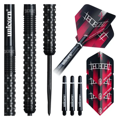 Unicorn Global Henry Coates P2 90% Tungsten Steel Tip Darts