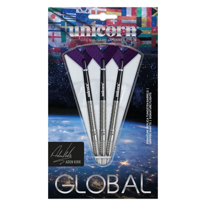 Unicorn Global Aden Kirk 90% Tungsten Steel Tip Darts 