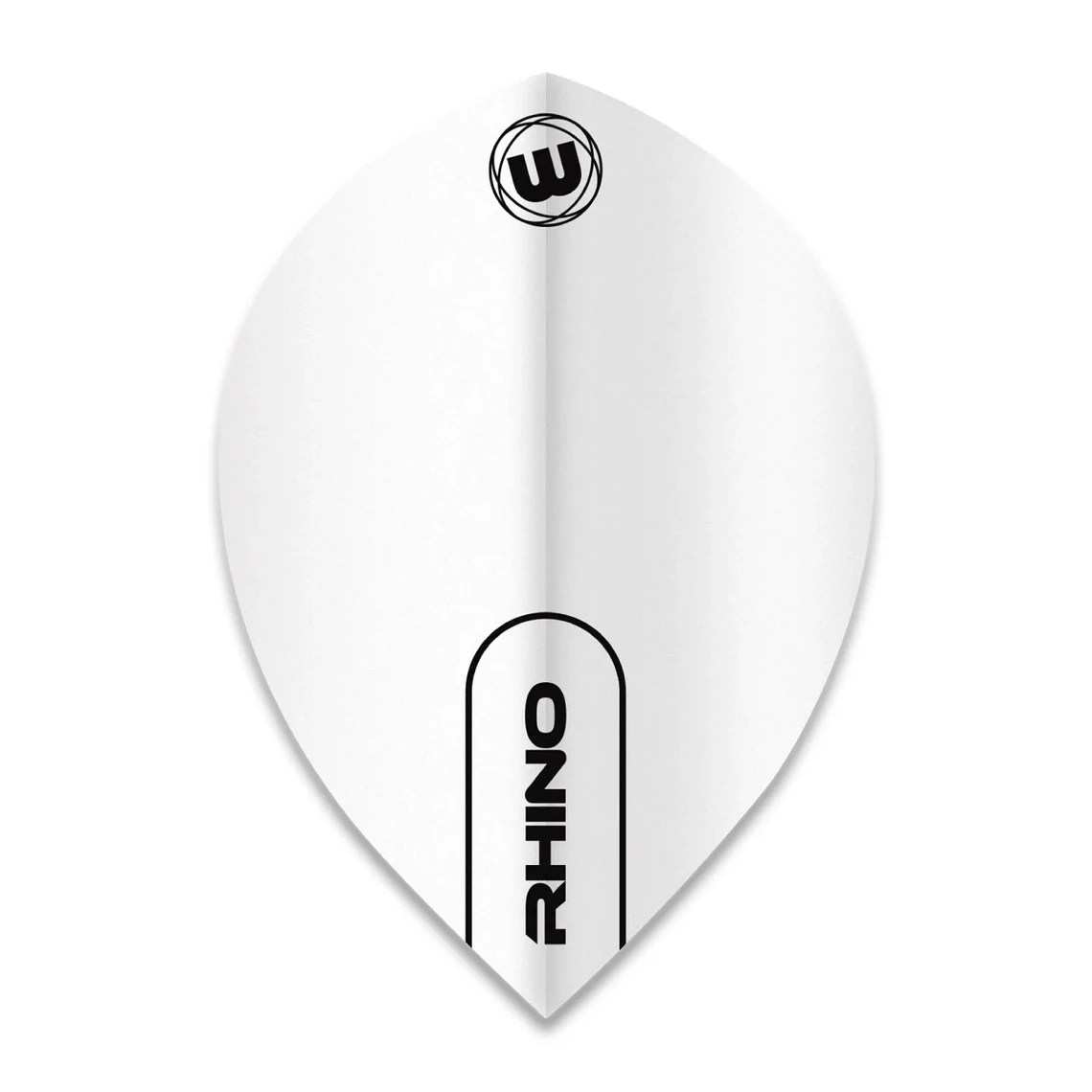 Winmau Rhino Pear Dart Flights White