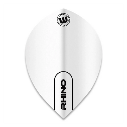 Winmau Rhino Pear Dart Flights White