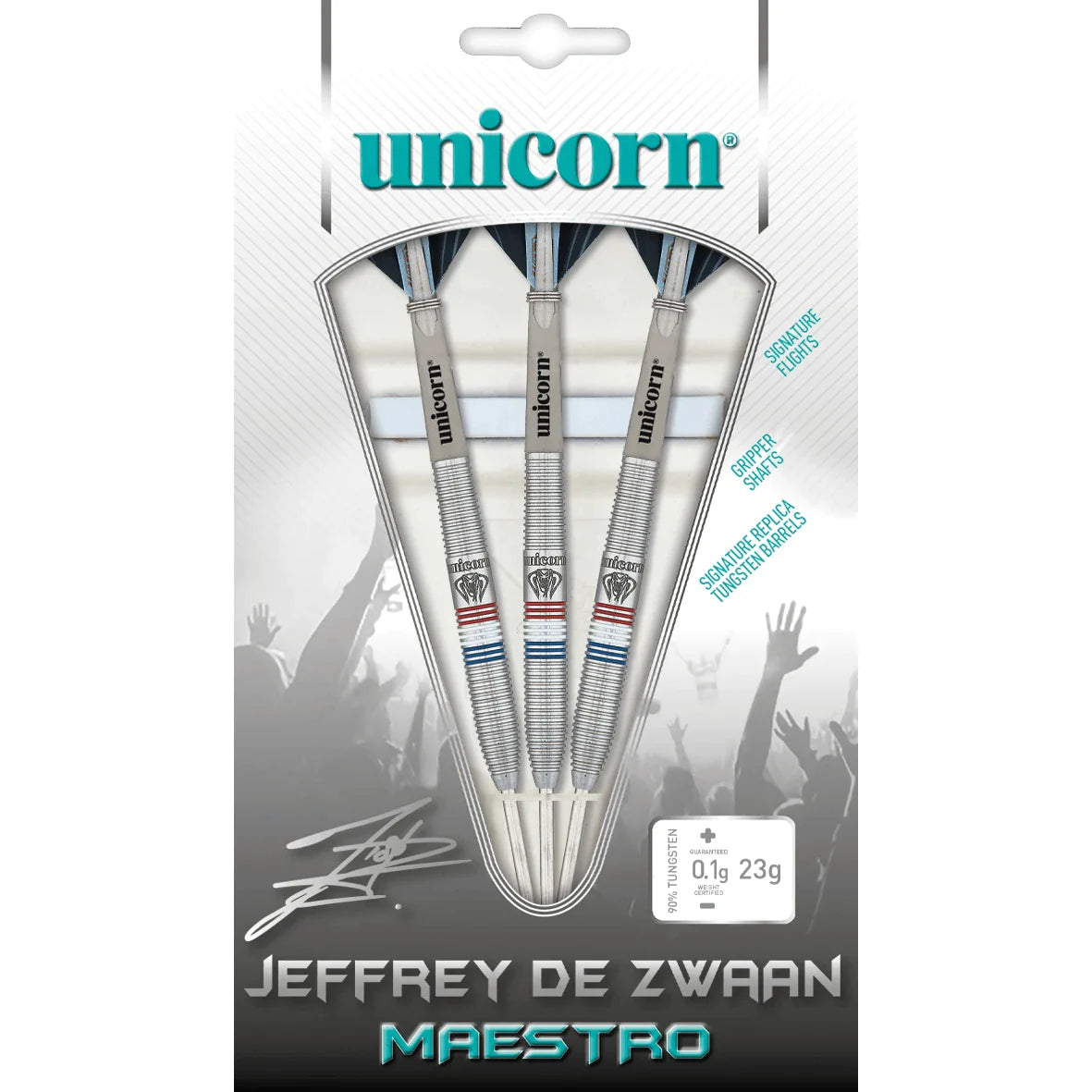 Unicorn Maestro Jeffrey De Zwaan Phase 2 23g Darts