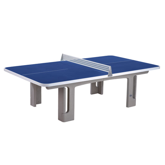 Butterfly B2000 Blue Concrete Table With Rounded Corners