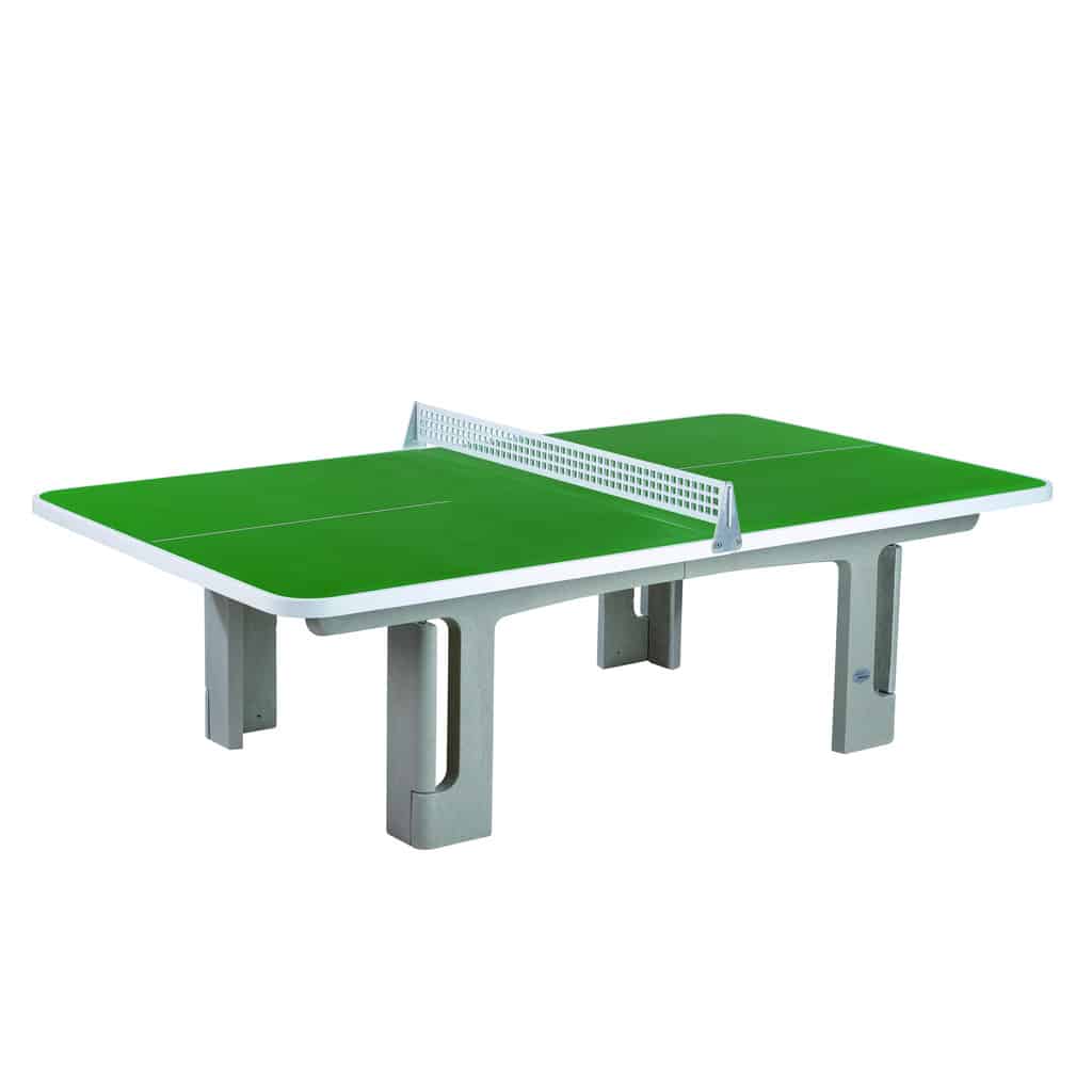 Butterfly B2000 Green Concrete Table With Rounded Corners