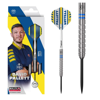 Bulls David Pallett Champions 90% Tungsten Steel Darts 