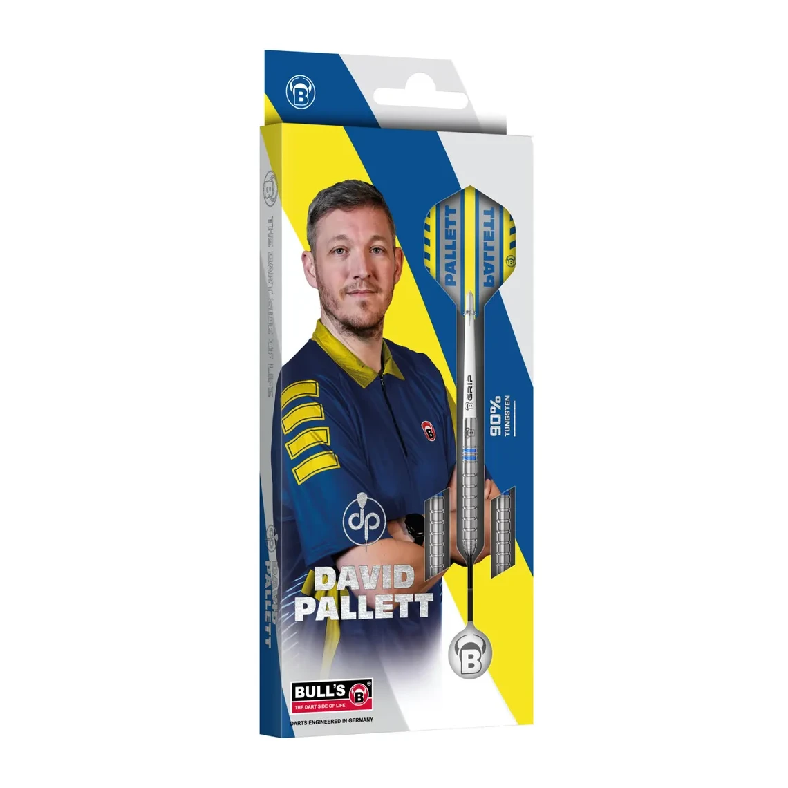 Bulls David Pallett Champions 90% Tungsten Steel Darts 