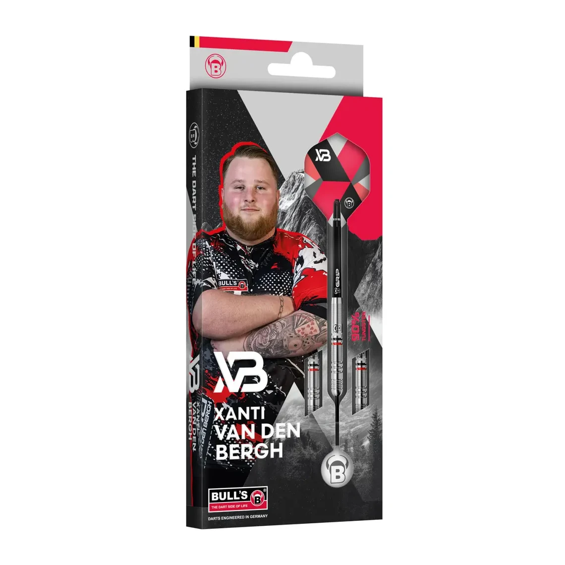 Bulls Xanti Van den Bergh Champions 90% Tungsten Steel Darts