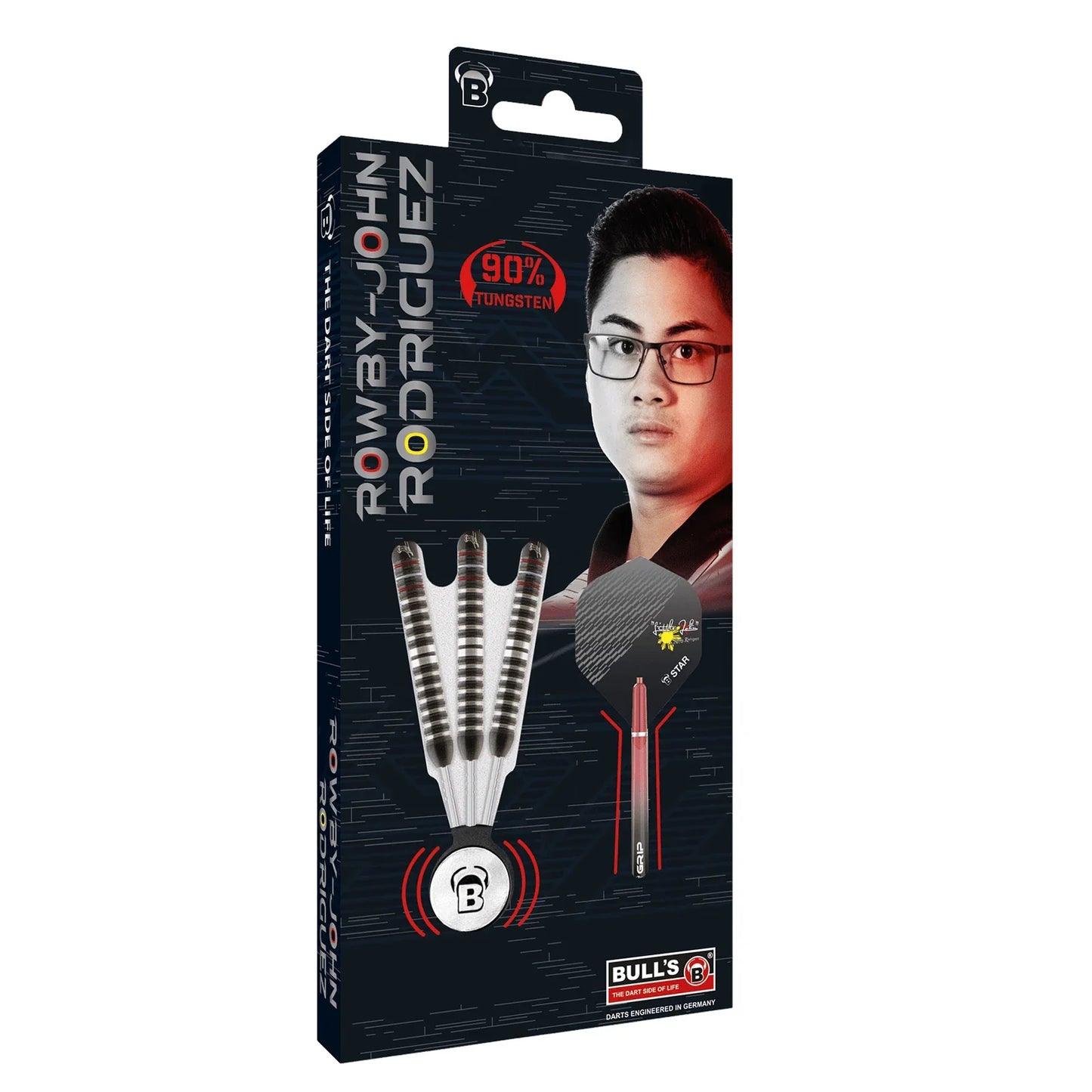 Bulls Rowby-John Rodriguez 23g Steel Tip Darts