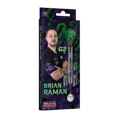 Bulls Brian Raman G2 Champions 90% Tungsten Darts