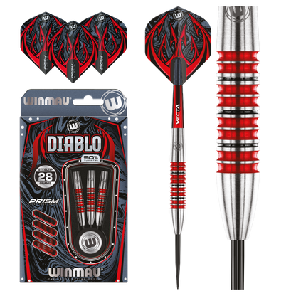 Winmau Diablo Torpedo 90% Tungsten Alloy Dart 28g