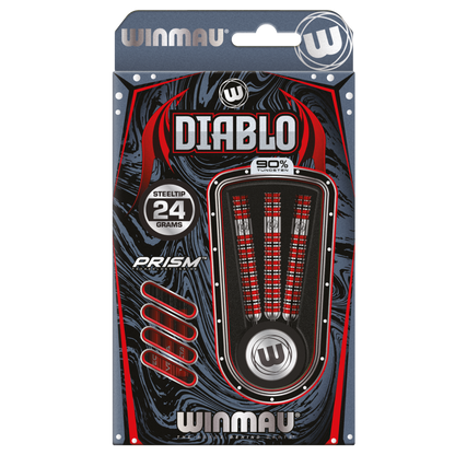 Winmau Diablo Parallel 90% Tungsten Alloy Dart 24g
