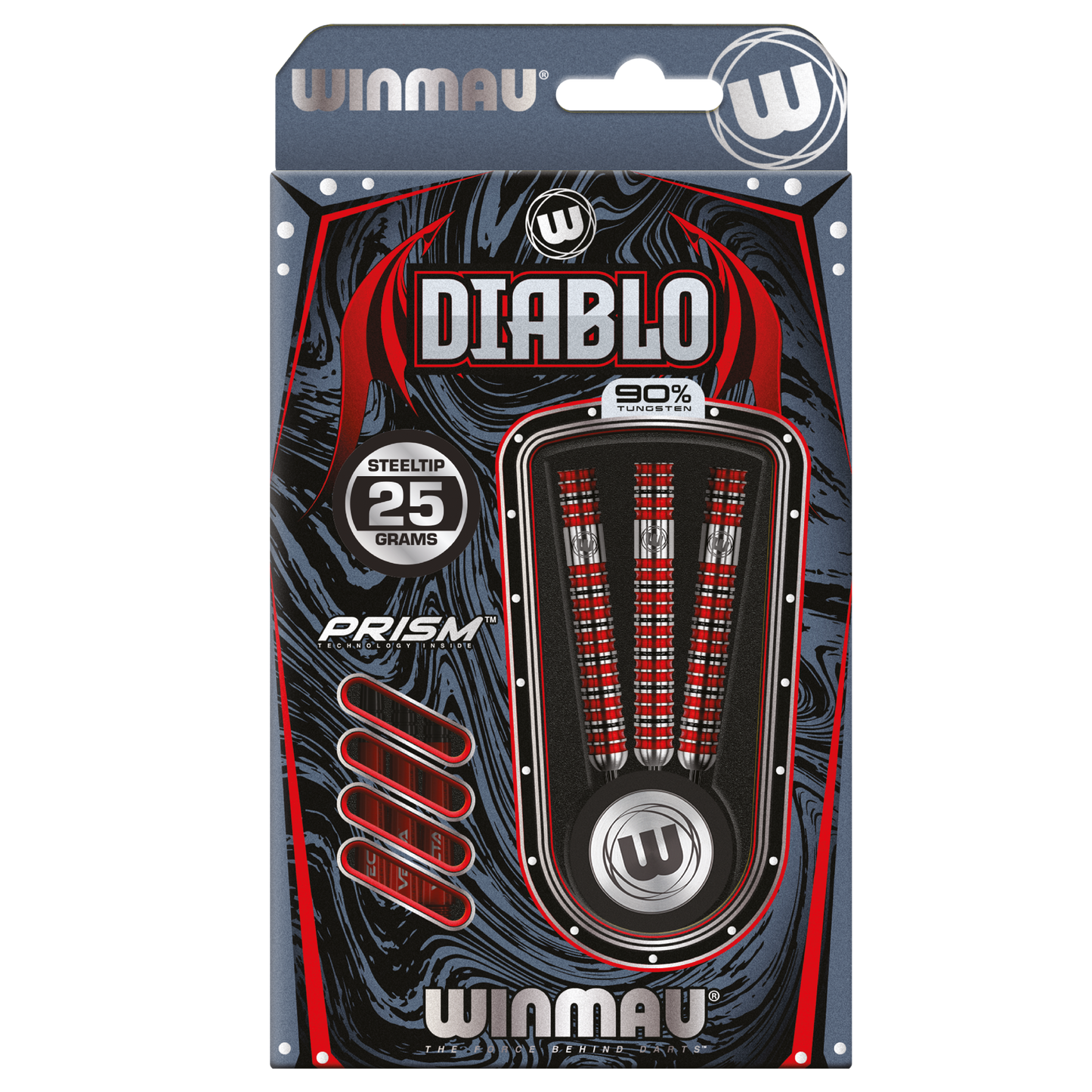 Winmau Diablo Parallel 90% Tungsten Alloy Dart 25g