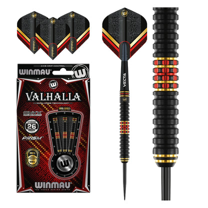 Winmau Valhalla 85/95% Tungsten alloy Darts with Dual Core Technology 26G