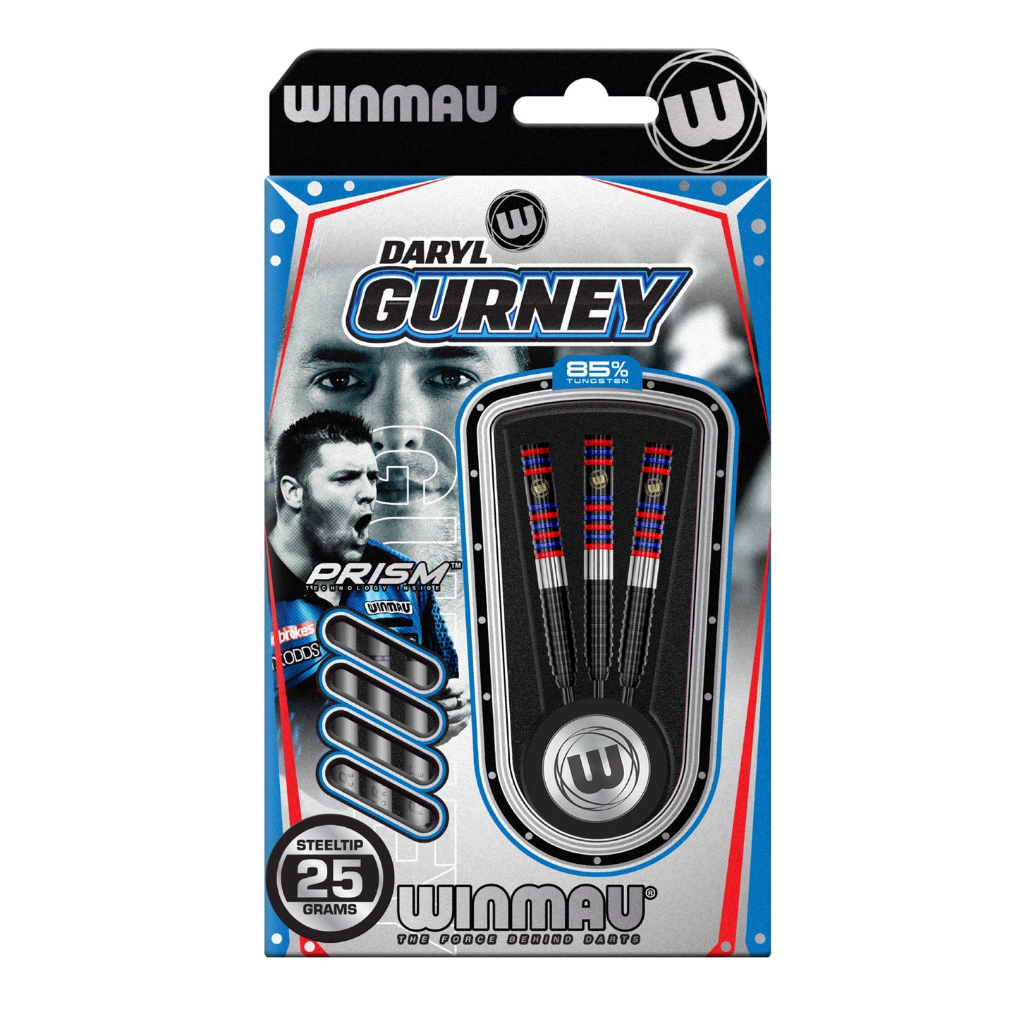 Winmau Daryl Gurney 85% Tungsten Darts 25G