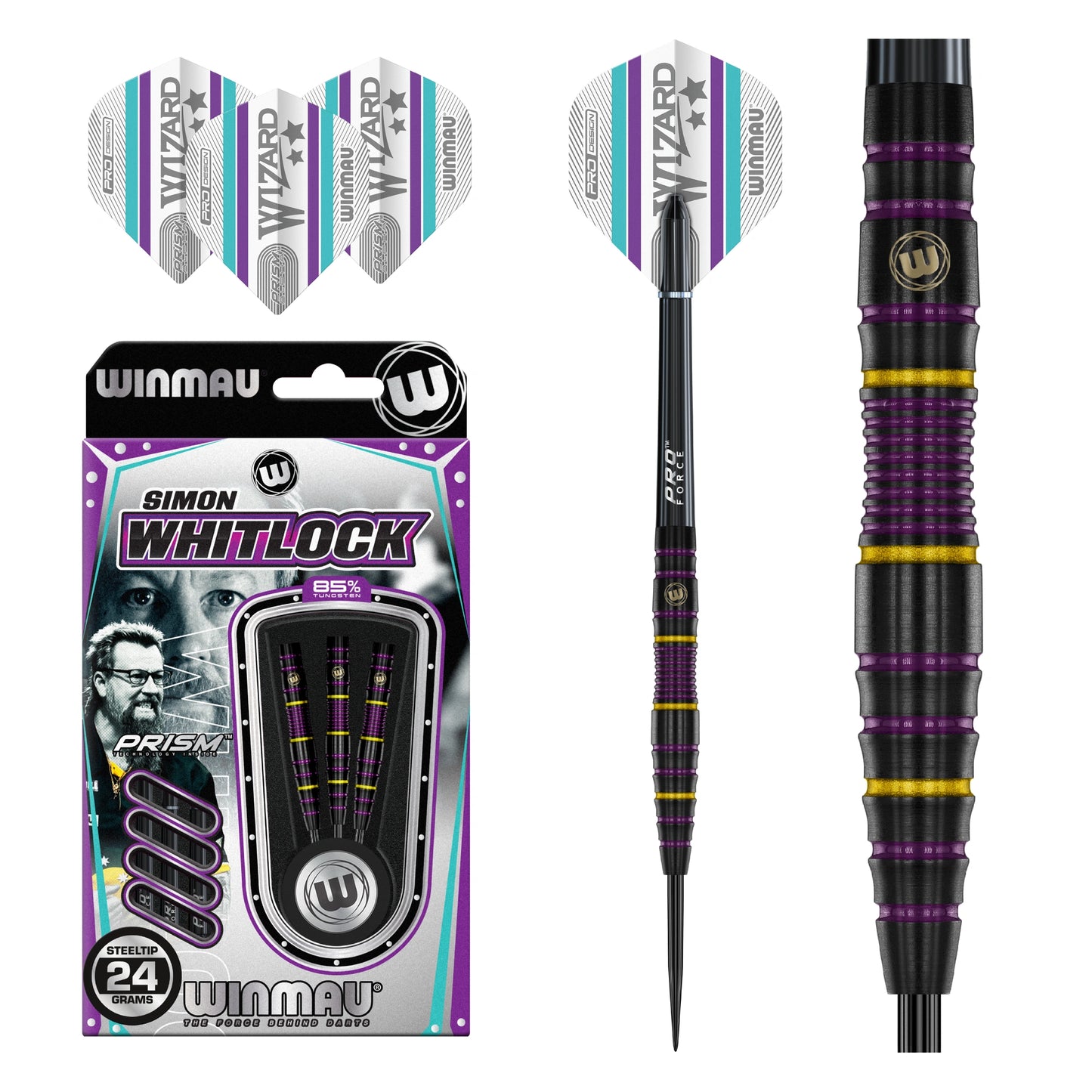 Winmau Simon Whitlock 85% Tungsten Darts 24G