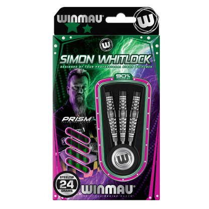 Winmau Simon Whitlock 24g Steel Darts Packaging