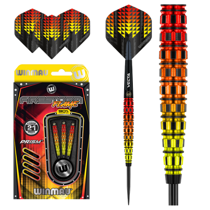 Winmau Firestorm Flame 90% Tungsten Alloy Dart 21g