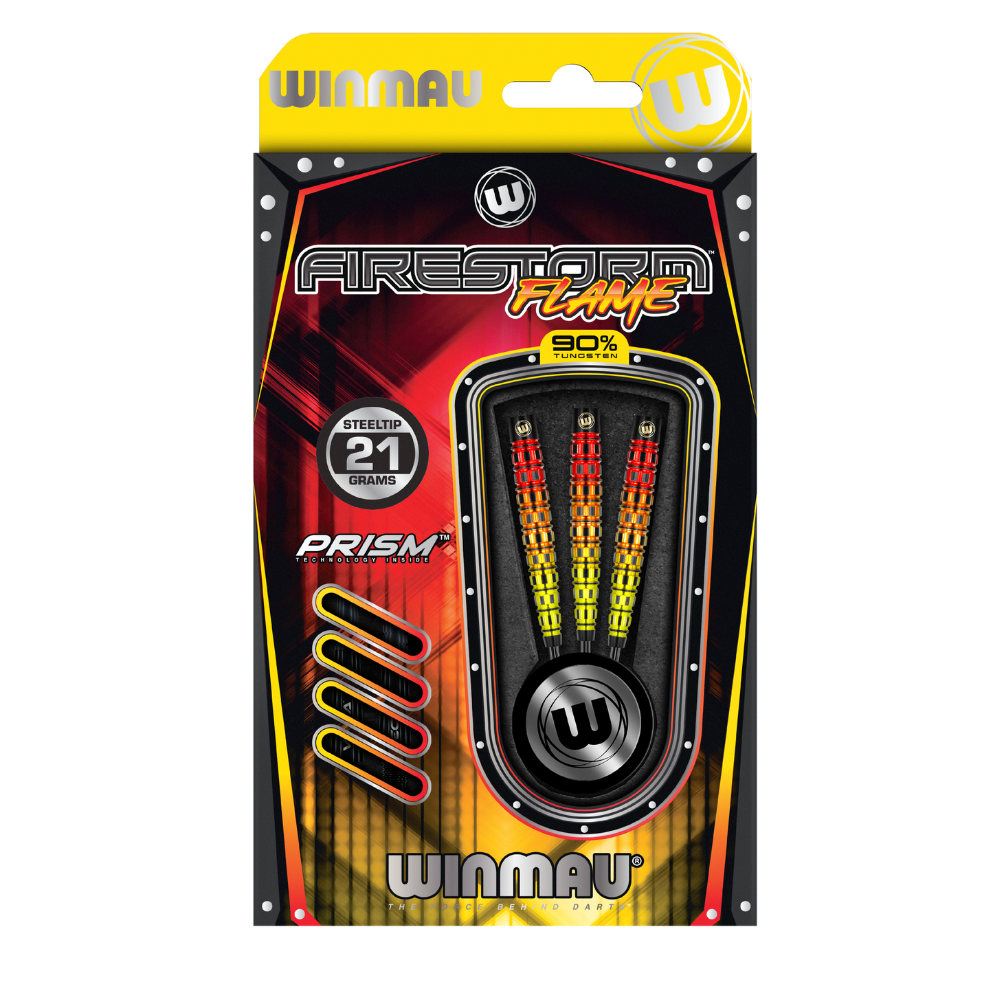 Winmau Firestorm Flame 90% Tungsten Alloy Dart 21g