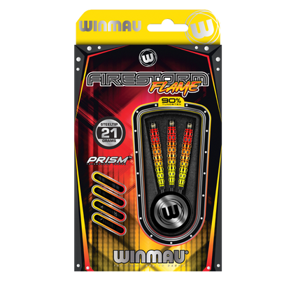 Winmau Firestorm Flame 90% Tungsten Alloy Dart 21g