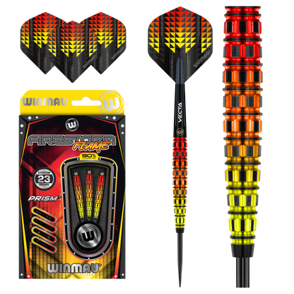 Winmau Firestorm Flame 90% Tungsten Alloy Dart 23g