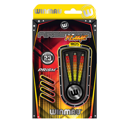 Winmau Firestorm Flame 90% Tungsten Alloy Dart 23g