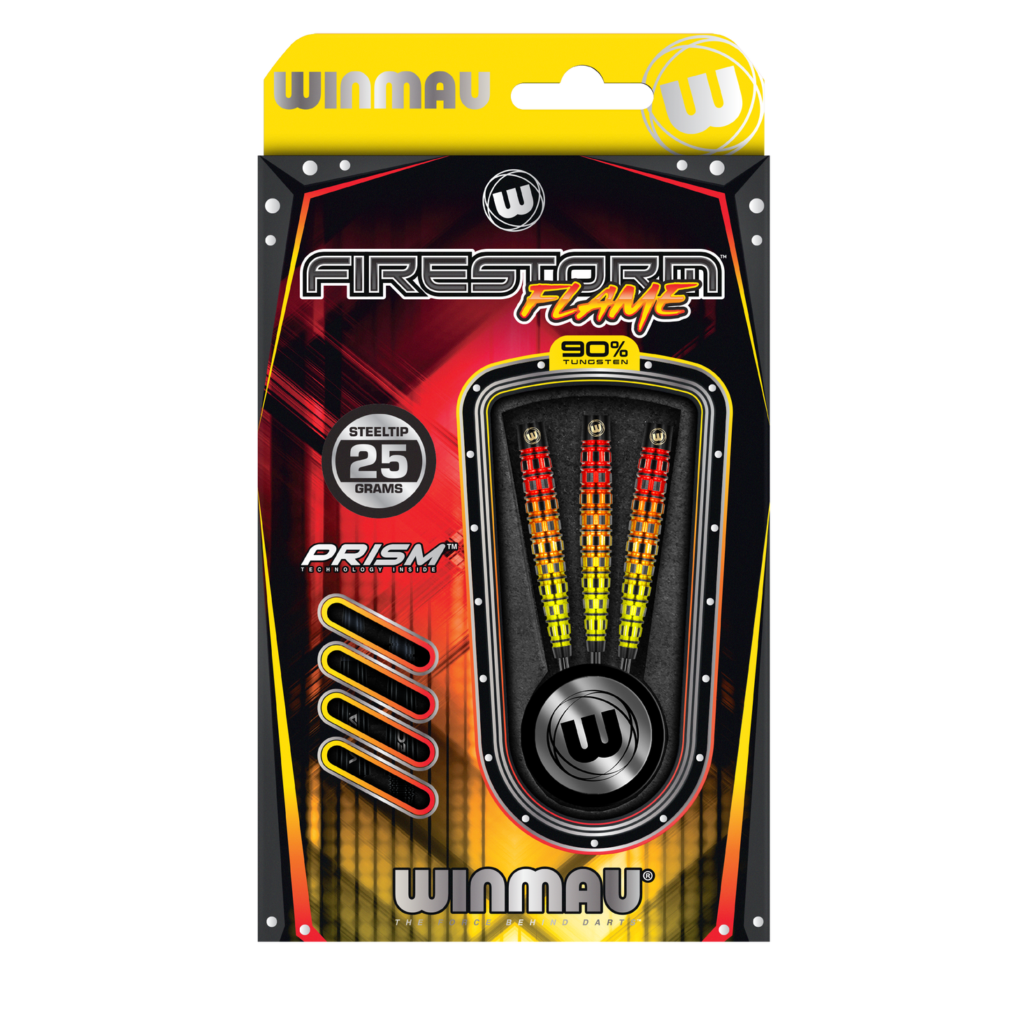 Winmau Firestorm Flame 90% Tungsten Alloy Dart 25g