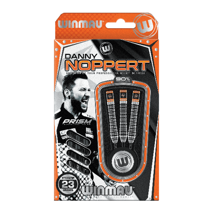 Winmau Danny Noppert Signature Edition 2.0 90% Tungsten Steel Tip Darts 23g Display Box