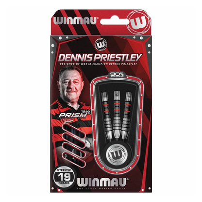 Winmau Dennis Priestley Diamond 3-Zero Steel Tip Darts 19g