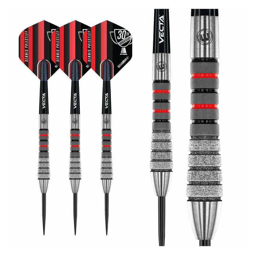 Winmau Dennis Priestley Diamond 3-Zero Steel Tip Darts 24g