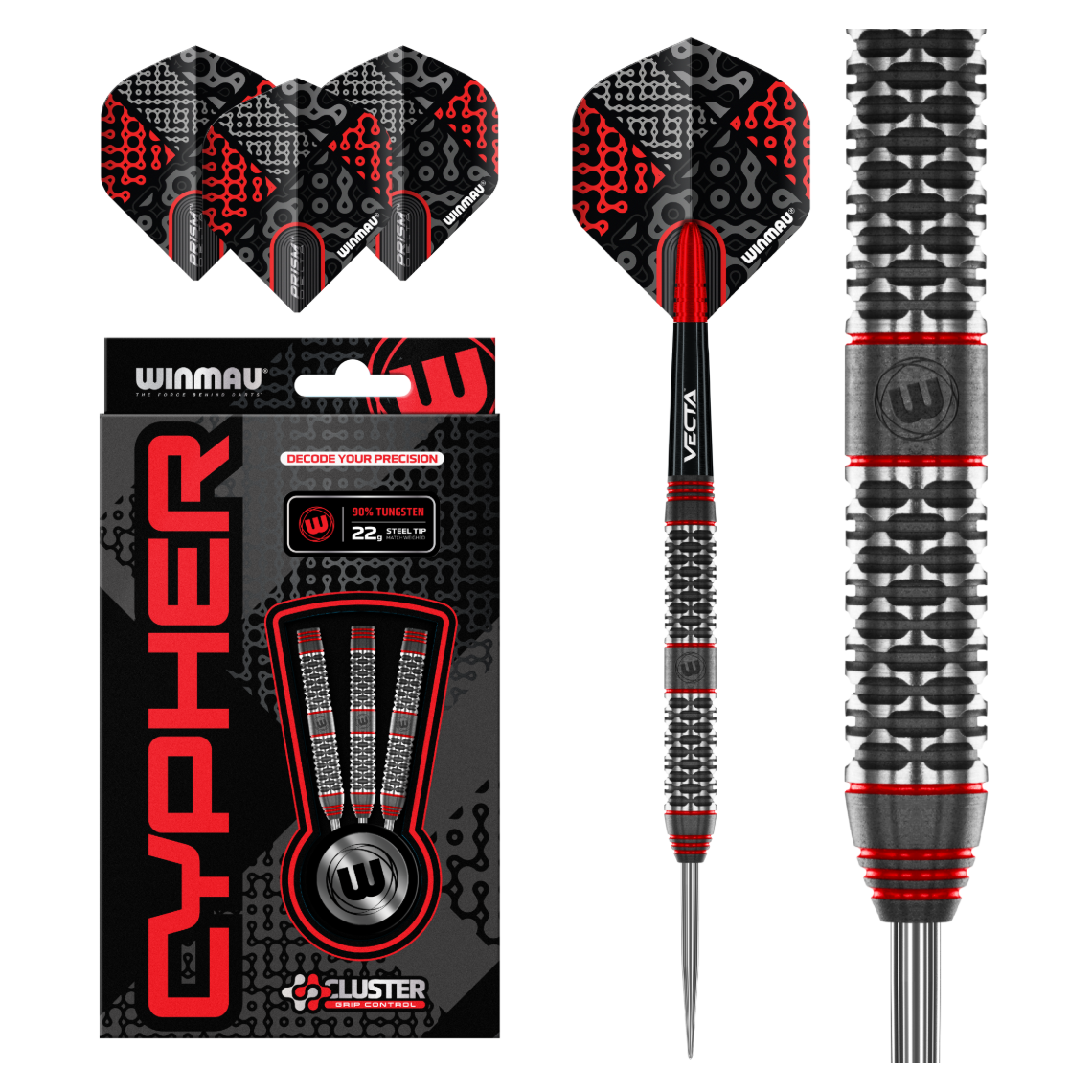 Winmau Cypher 90% Tungsten Darts