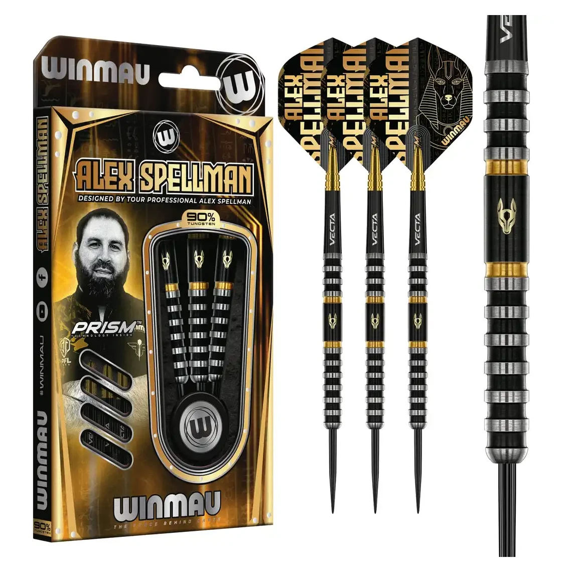 Winmau Alex Spellman Signature Series 1 | 90% Tungsten
