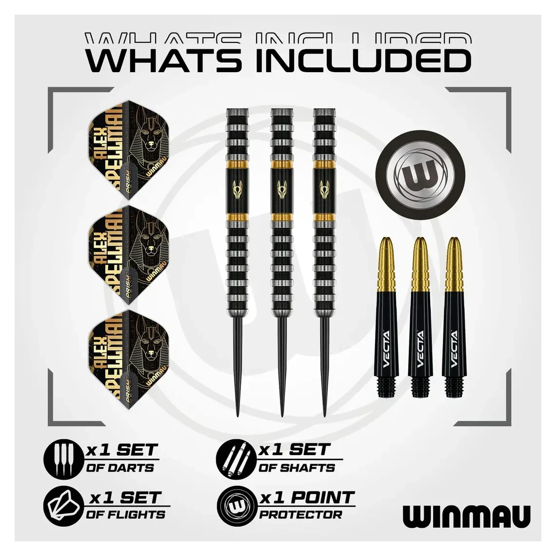 Winmau Alex Spellman Signature Series 1 | 90% Tungsten