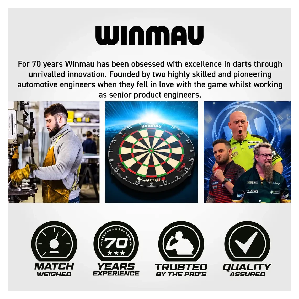 Winmau Alex Spellman Signature Series 1 | 90% Tungsten