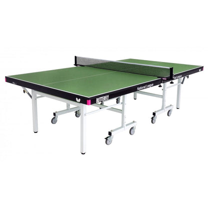 Butterfly National League 25 Green Rollaway Table