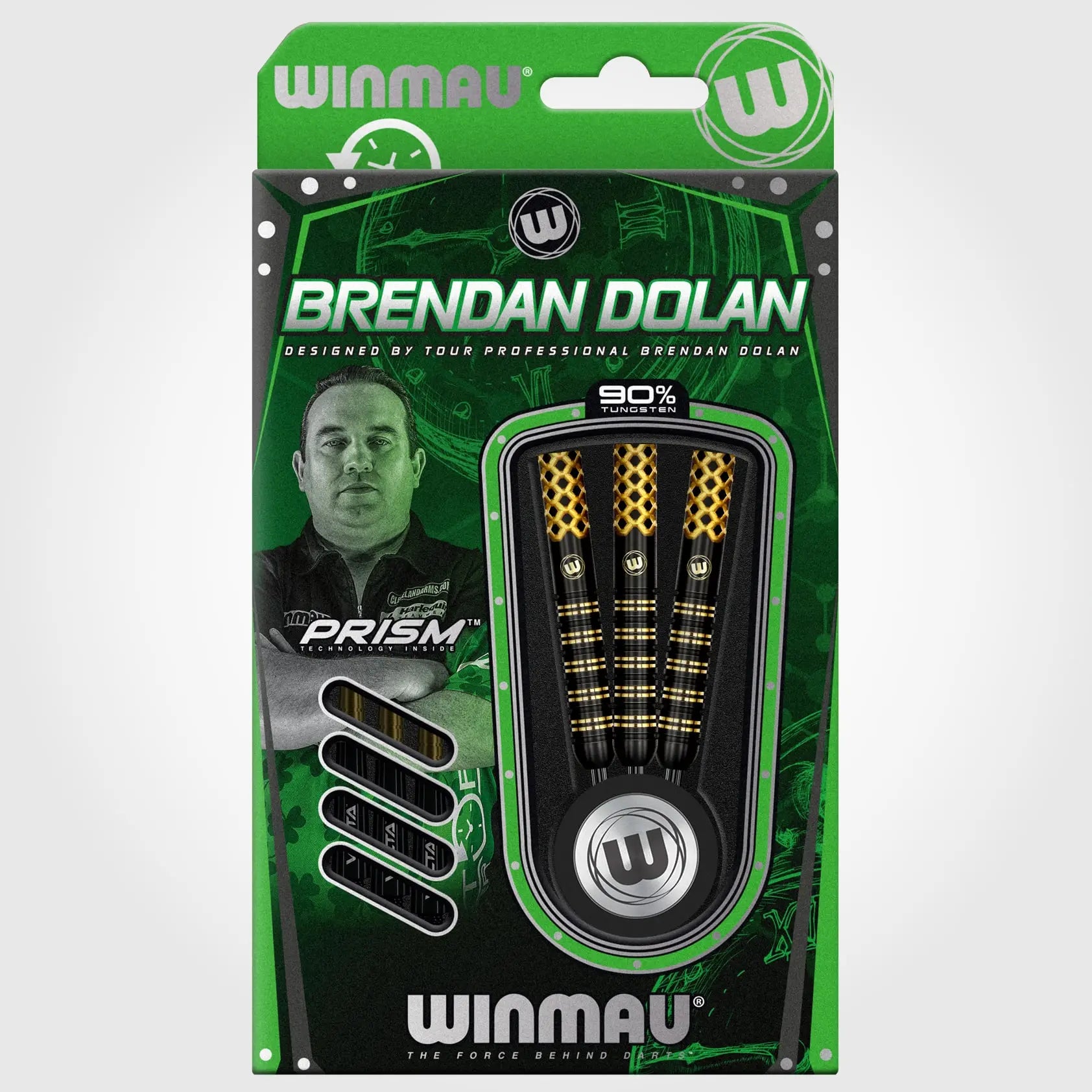 Winmau Brendan Dolan Signature Series 1 | 90% Tungsten 23g Darts