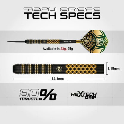 Winmau Brendan Dolan Signature Series 1 | 90% Tungsten 23g Darts