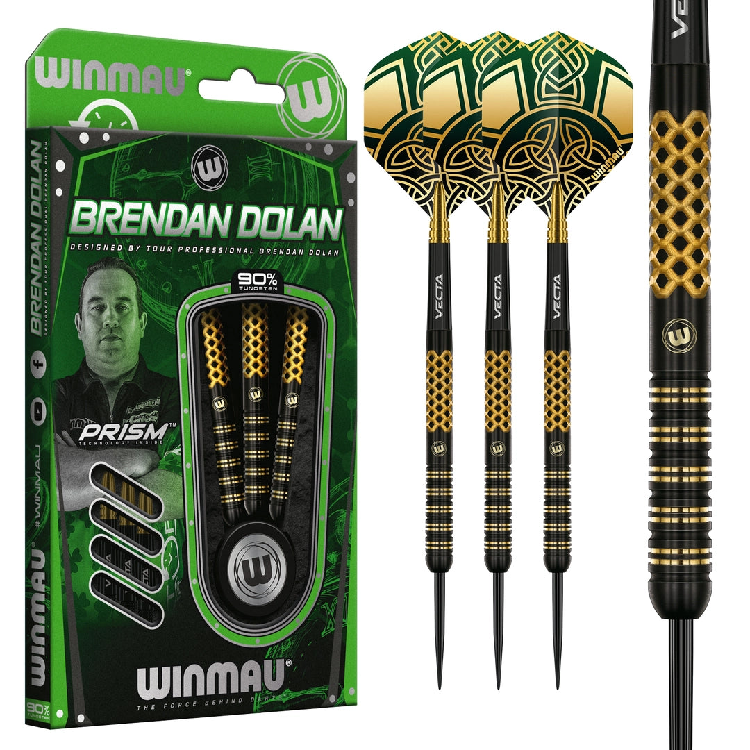 Winmau Brendan Dolan Signature Series 1 | 90% Tungsten 23g Darts