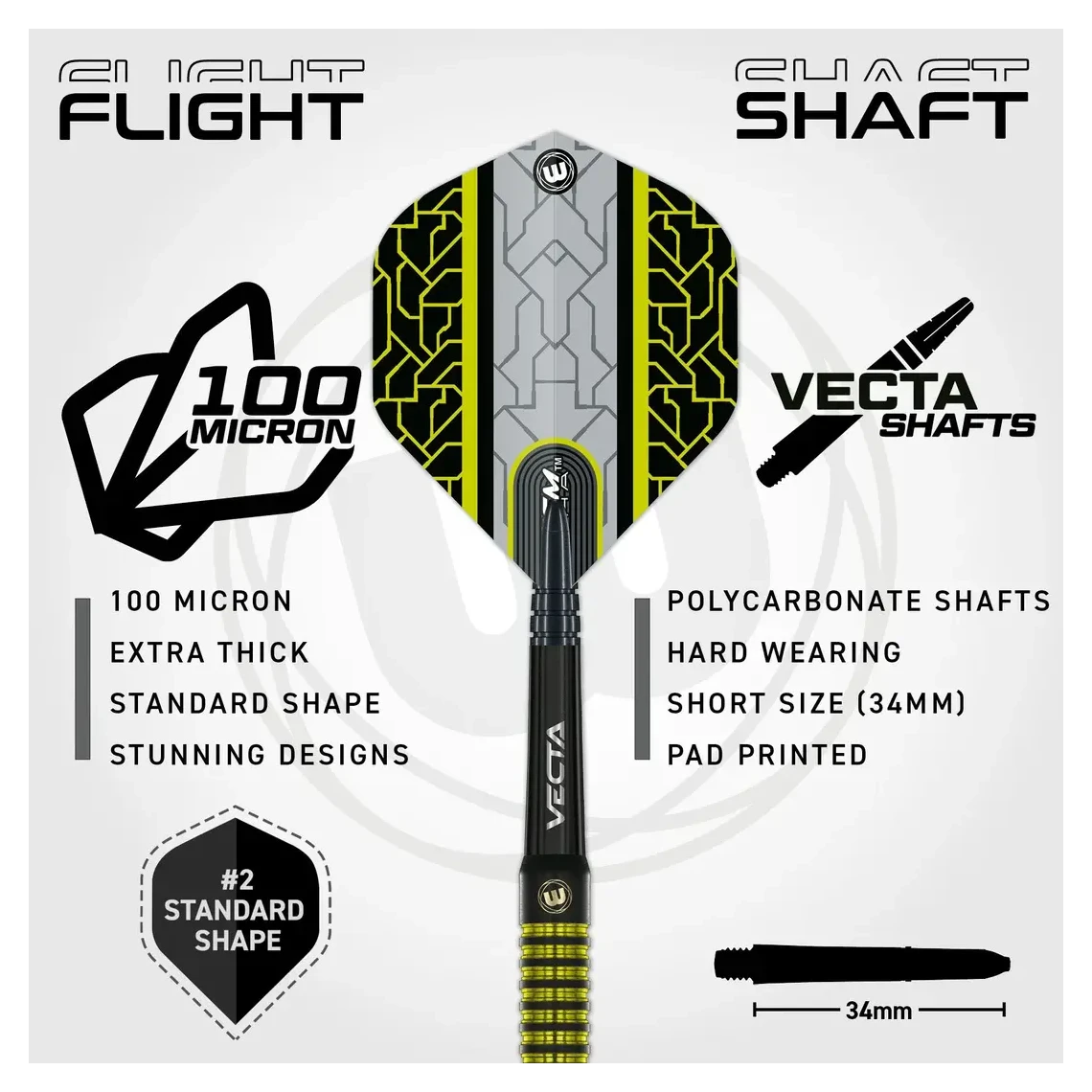 Winmau Cori Wiltshire Team 360 90% Tungsten Steel Tip Darts | 24g - Sherwood Sport