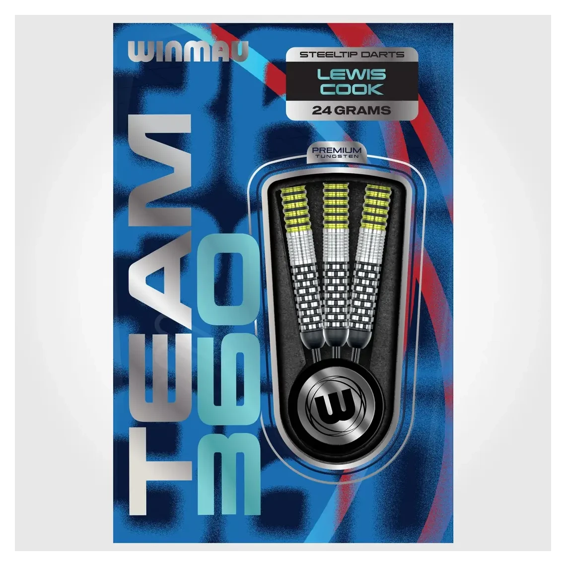 Winmau Cori Wiltshire Team 360 90% Tungsten Steel Tip Darts | 24g - Sherwood Sport