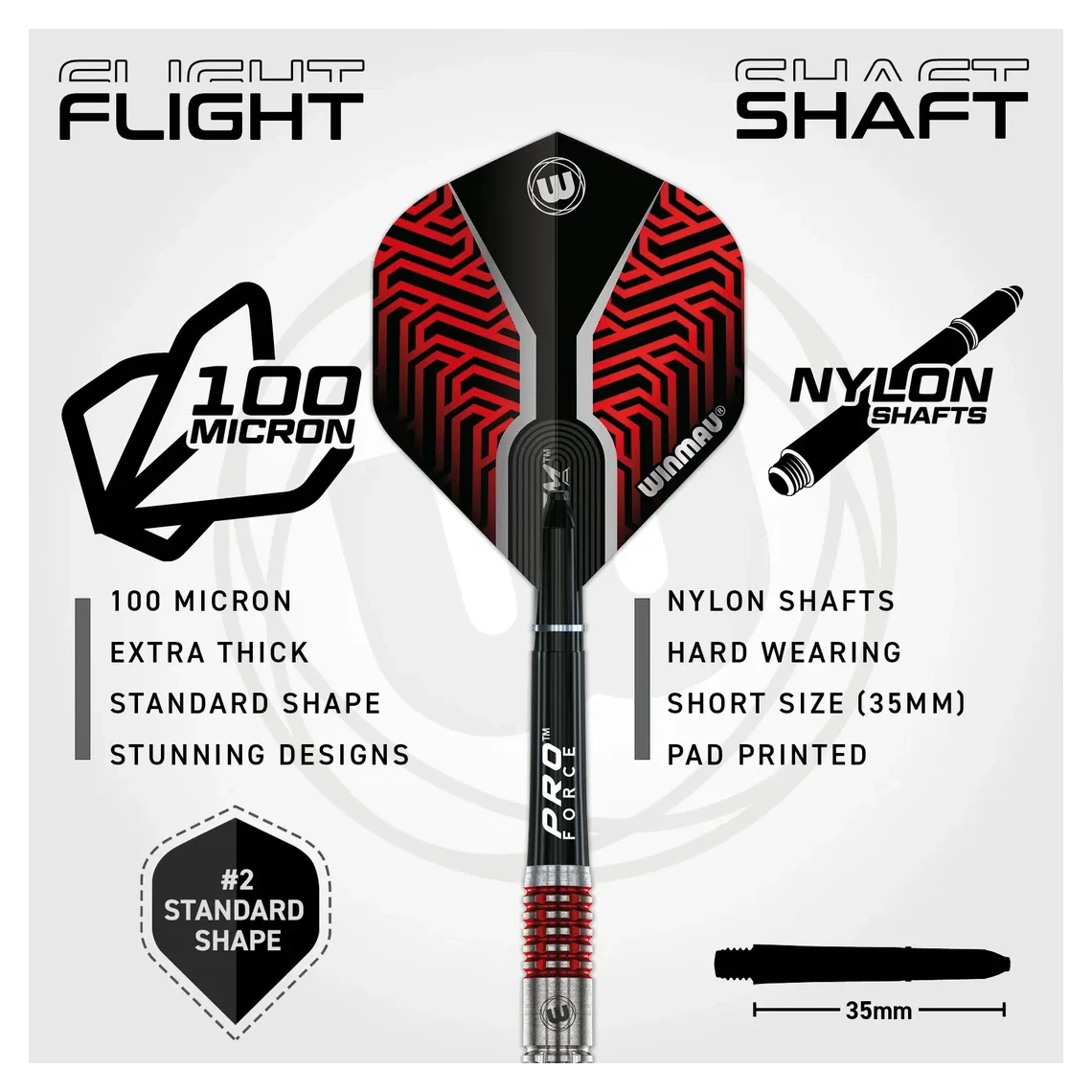 Winmau Lewis Cook Team 360 90% Tungsten Steel Tip Darts | 23g - Sherwood Sport