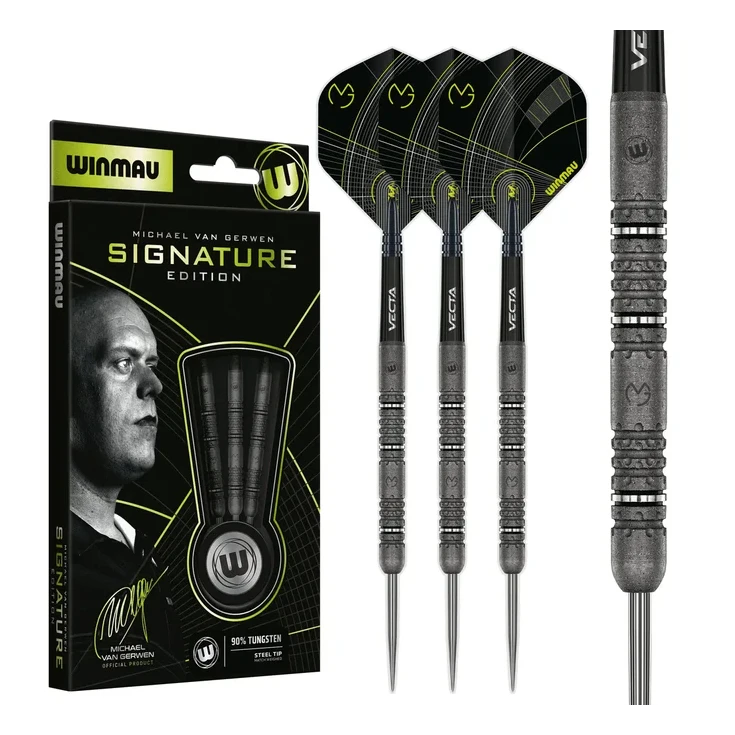 Winmau MvG Signature Edition 90% Tungsten Steel Darts