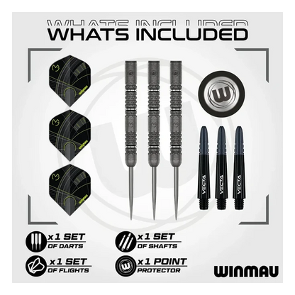 Winmau MvG Signature Edition 90% Tungsten Steel Darts