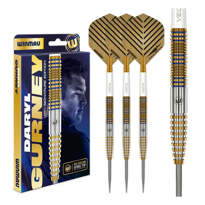 Winmau Daryl Gurney Signature Edition 95% Tungsten Steel Tip Darts 