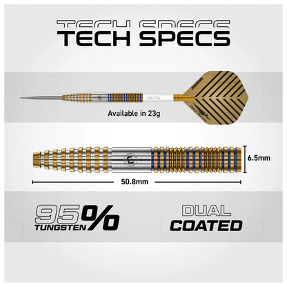 Winmau Daryl Gurney Signature Edition 95% Tungsten Steel Tip Darts 