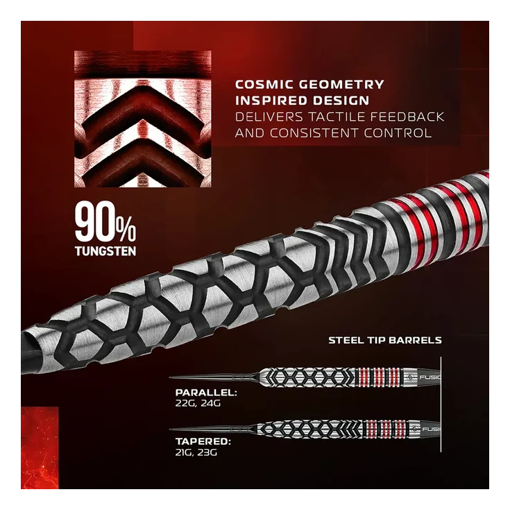 Winmau Fornax Tapered 90% Tungsten Steel Tip Darts