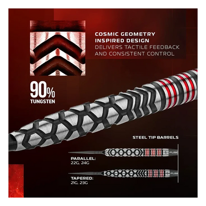 Winmau Fornax Tapered 90% Tungsten Steel Tip Darts