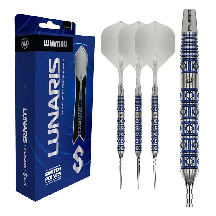 Winmau Lunaris Parallel 90% Tungsten Steel Dart 