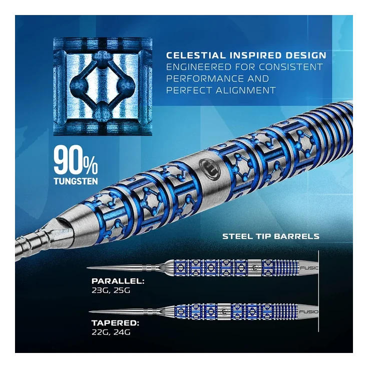 Winmau Lunaris Parallel 90% Tungsten Steel Dart 