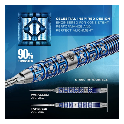 Winmau Lunaris Parallel 90% Tungsten Steel Dart 